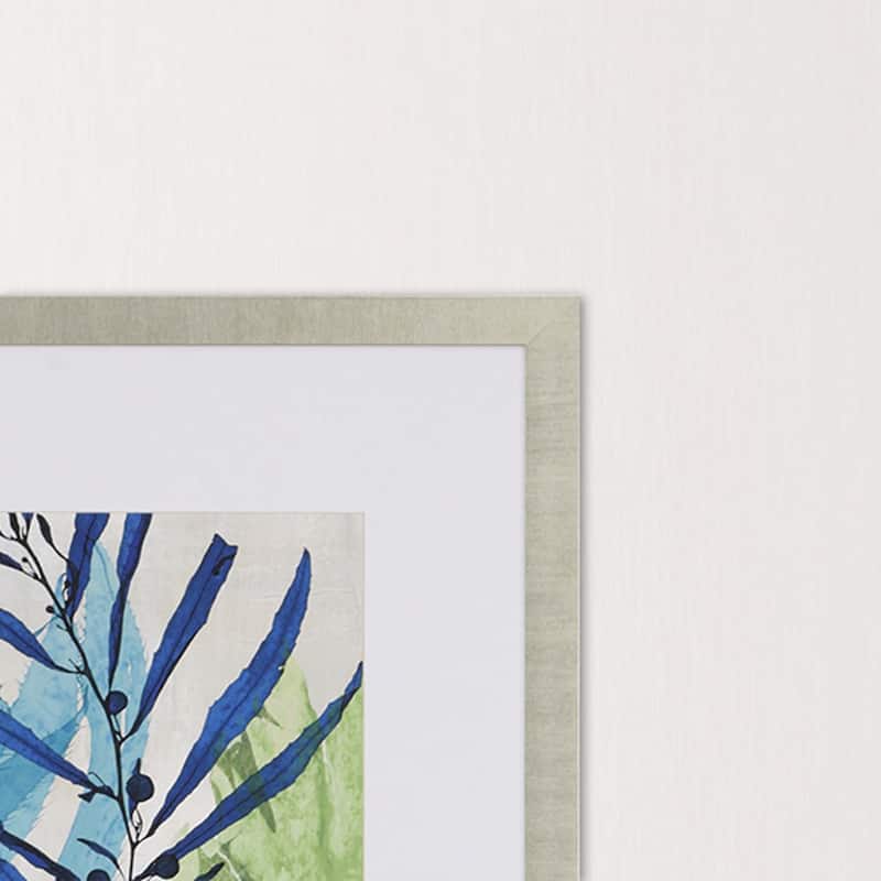 Sea Nature I Framed Art Giclee Under Glass - Blue