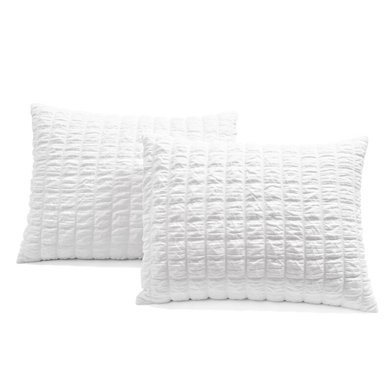 Lush Decor Crinkle Textured Dobby Comforter Set