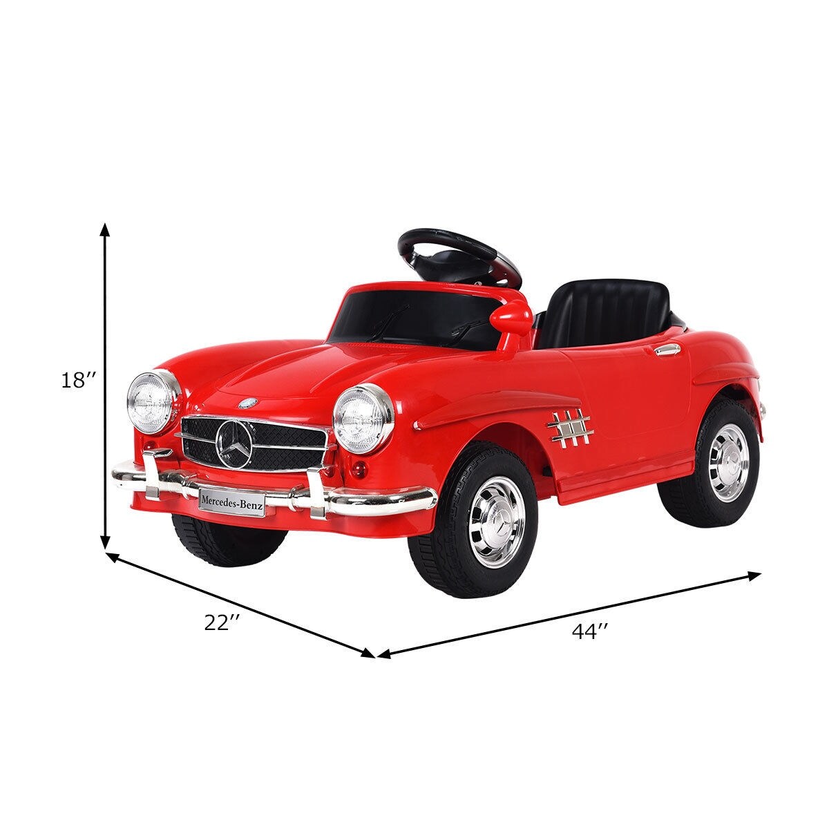 baby mercedes ride on car