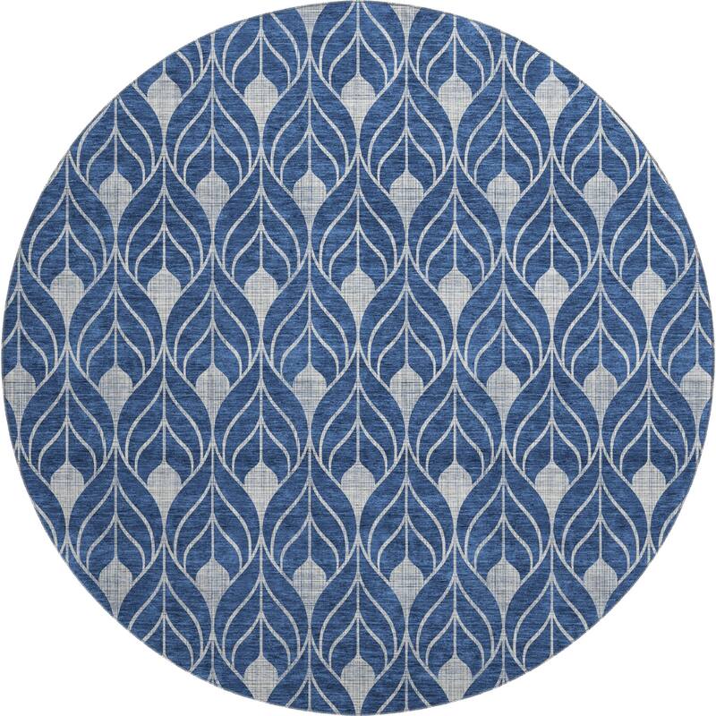 Premium Washable Super Soft Modern Teardrop Mayfield Rug