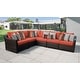 preview thumbnail 41 of 57, Kathy Ireland River Brook Wicker 6-piece Patio Furniture Set