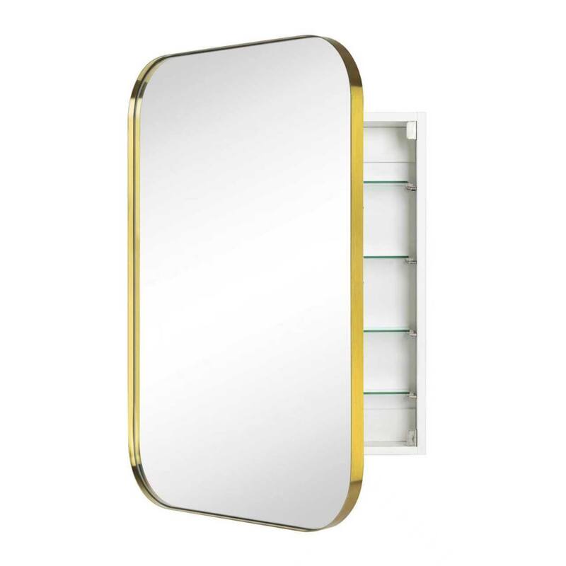 Modern & Contemporary Oversized Medicine Cabinet Mirror - 30" x 22"