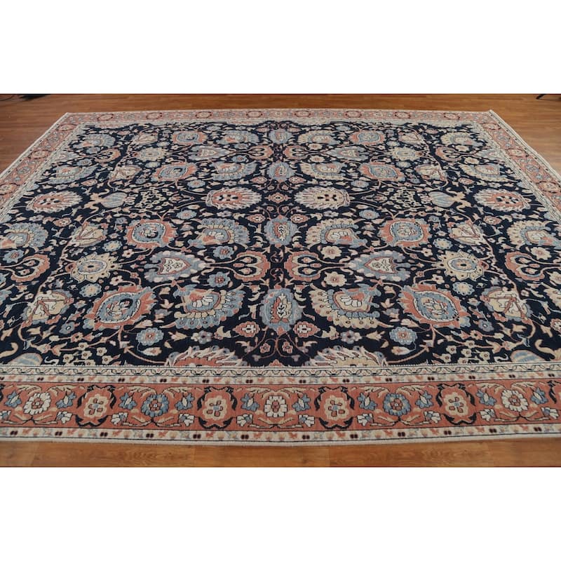 Floral Wool Sultanabad Ziegler Turkish Oriental Area Rug Hand-knotted - 9'9" x 13'0"