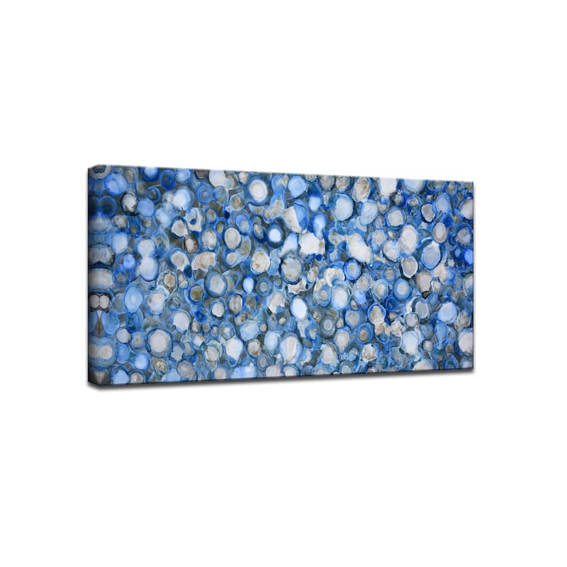 'Arctic River Stones' Wrapped Canvas Wall Art by Norman Wyatt Jr.