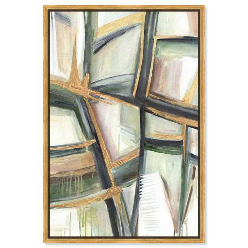 Majestic Vibes I Canvas by Art Remedy - Gold - 24" x 36"