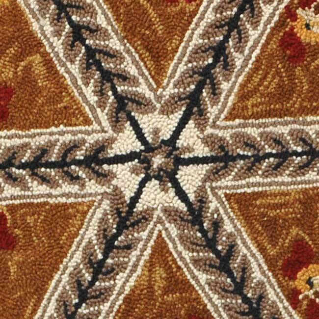 SAFAVIEH Handmade Chelsea Shawnee French Country Wool Rug