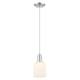 Option Gloss White Shade / Brushed Satin Nickel