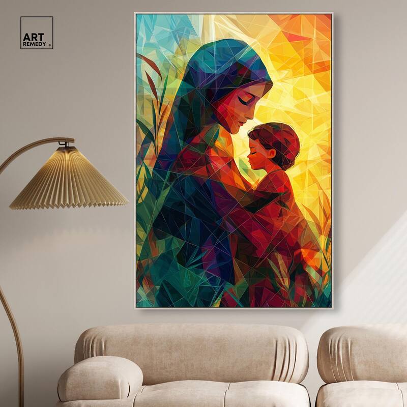 Facet of Feeling Canvas by Art Remedy