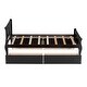preview thumbnail 24 of 54, Twin Size Wood Platform Bed with 4 Drawers Storage Bed for Kids, Teens