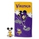 preview thumbnail 14 of 81, Disney NFL Mickey Splash Hugger Beach Towel Set