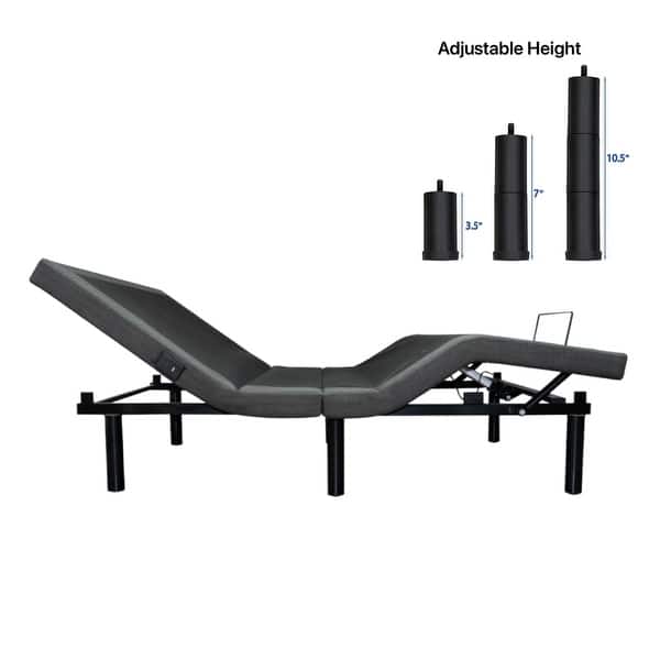 Zero Gravity Electric Adjustable Bed Frame with Head and Foot Incline