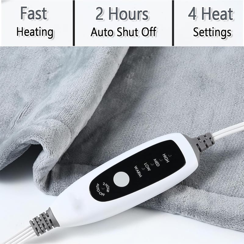 Weighted Heating Pad for Neck and Shoulders - Fast Heating