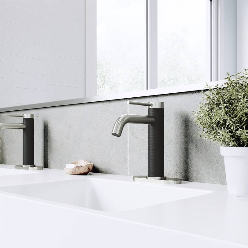 VIGO Madison 8" H Single Handle Single Hole Bathroom Faucet
