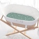 preview thumbnail 2 of 3, The Peanutshell Green Safari Bassinet Crib Sheet 4 Pack Set
