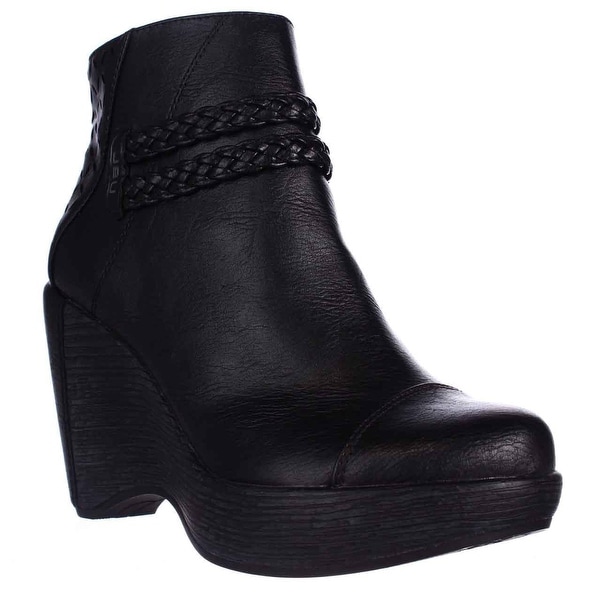 jbu wedge water resistant booties