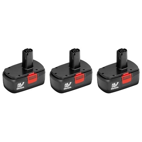 3 Pack Replacement for Craftsman 11375 DieHard C3 130279005 2000mAh Power Tool Battery