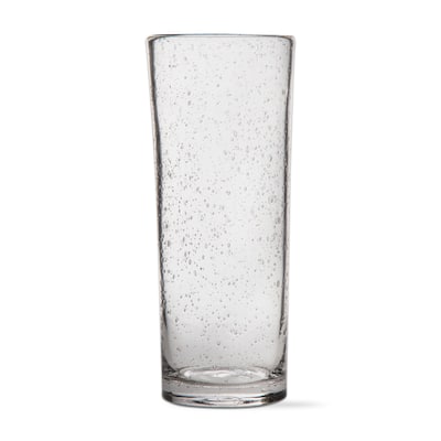 Tall Bloody Mary Bubble Glass - 22oz Clear High Ball Drinkware, Dishwasher Safe, Perfect for Bars and Everyday Use