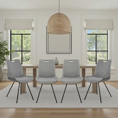 Coronado Modern Upholstered Dining Chairs (Set of 4/6)