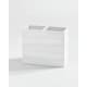 preview thumbnail 9 of 8, Kassatex Cabana White Bath Accessory collection Toothbrush Holder