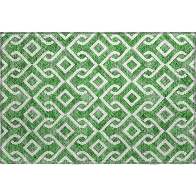 Premium Washable Super Soft Modern Medallions Mayfield Rug