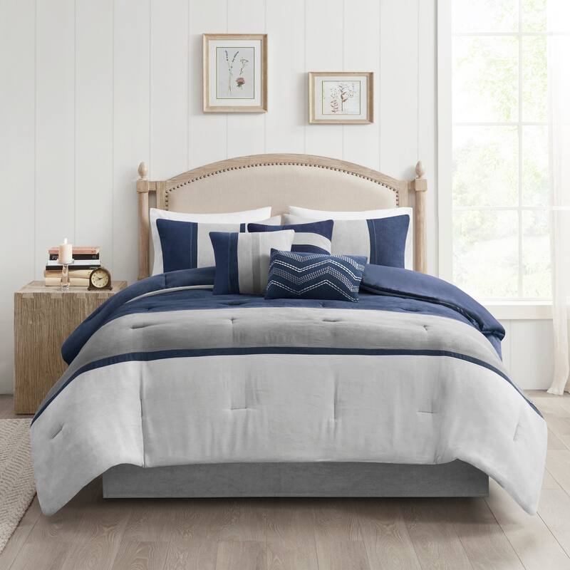 Madison Park Hanover 7-piece Comforter Set - California King
