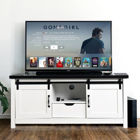 Merax 47" TV Stand wiht 2-Door and 1-Shelf, up to 50 inches