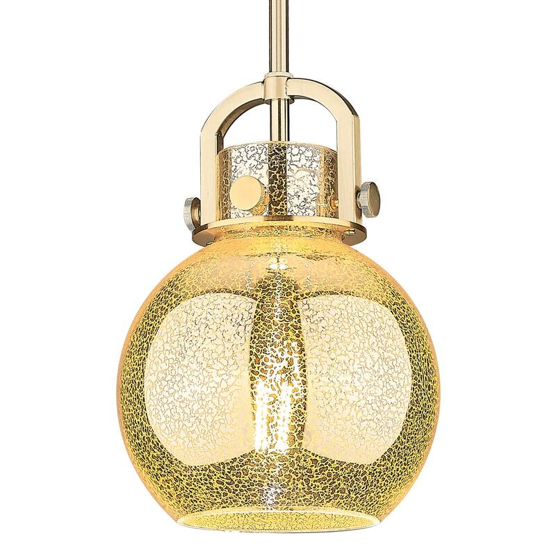 Innovations Lighting 410-1SS-G410-8ME Newton Sphere 8" Wide - Champagne Bronze