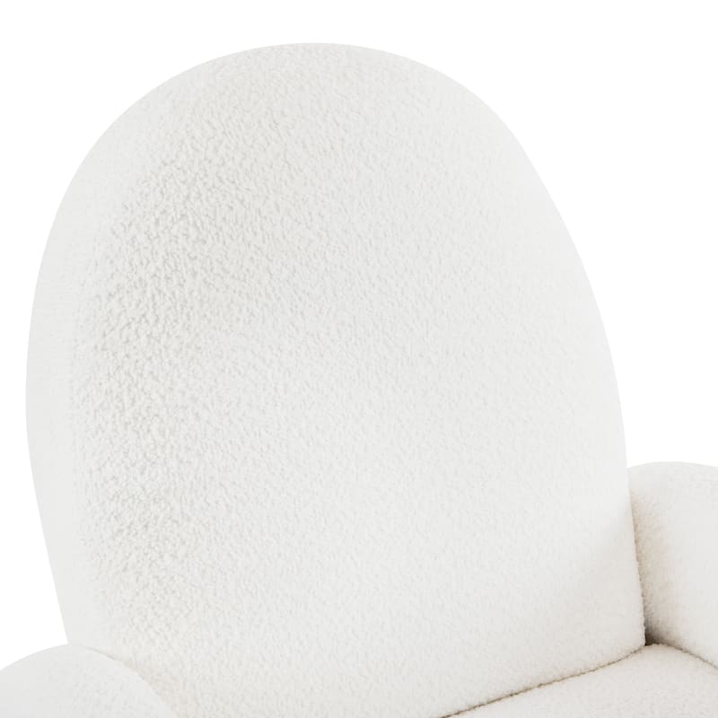 Manual Swivel Recliner Chair for Adults, Glider Rocking Chair for Nursery, Comfortable Nursery Recliner