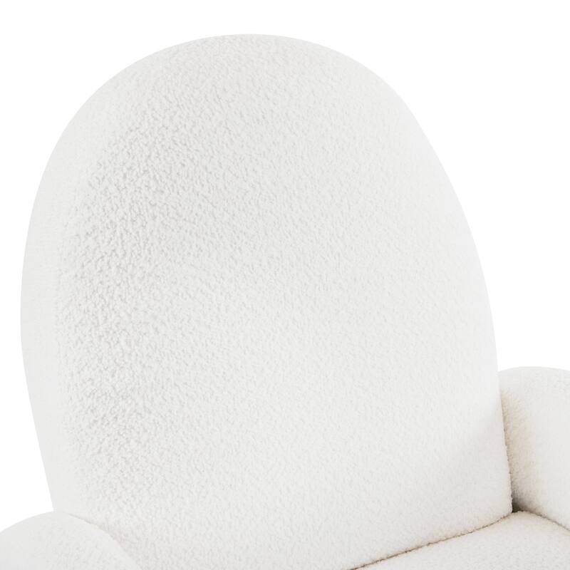 Roomfitters 360 Swivel Glider Recliner Chair, Modern Cozy Upholstered Accent Seating