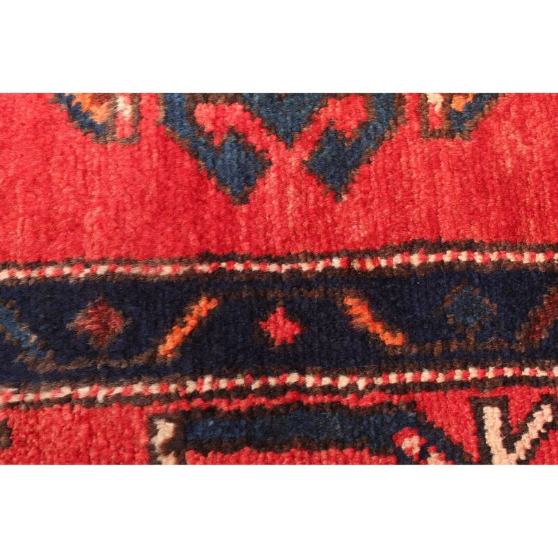 ECARPETGALLERY Hand-knotted Konya Anatolian Red Wool Rug - 3'6 x 10'2
