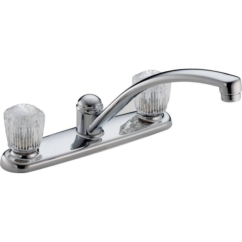 Delta Classic Kitchen Faucet - Includes Lifetime Warranty - Chrome
