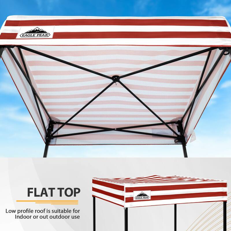 EAGLE PEAK Flex Compact 4x4 Pop-up Canopy Changing Room, Portable Privacy Dressing Room
