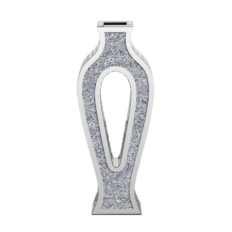30" Floor Glass Vase Decor