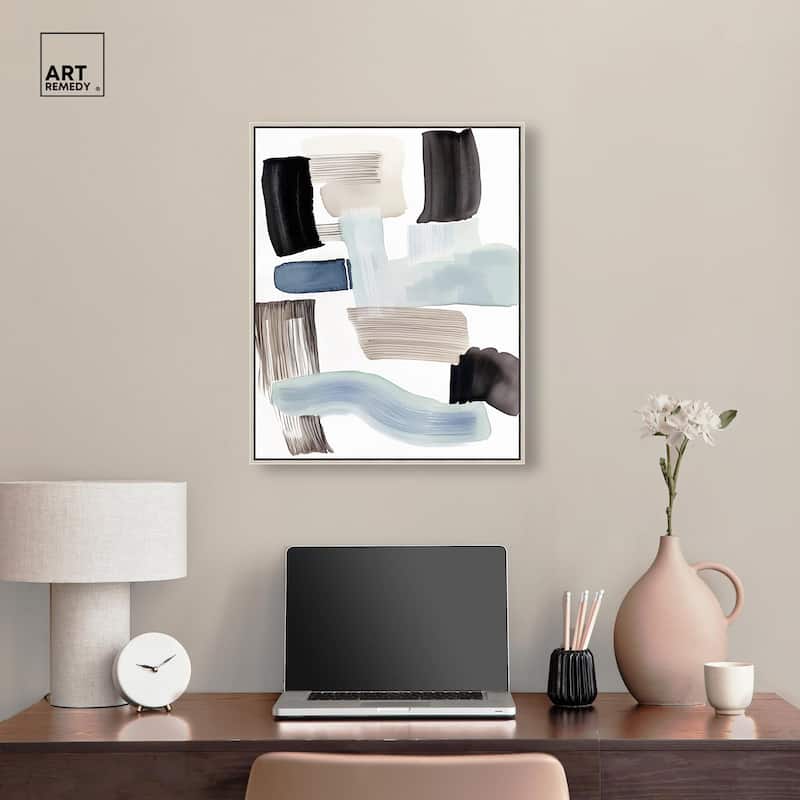 Abstract Order Canvas by Art Remedy
