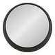 preview thumbnail 3 of 8, Kate and Laurel Wheeler Round Framed Wall Mirror - 24" Diameter