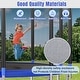 preview thumbnail 5 of 7, 16 FT Outdoor Kids Round Trampoline with Enclosure, Basketball Hoop