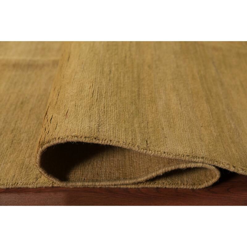 Modern Gabbeh Oriental Area Rug Handmade Bedroom Wool Carpet - 6'6" x 9'7"