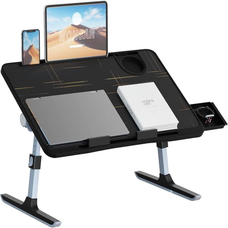 Lap Desk for Bed - Black Star