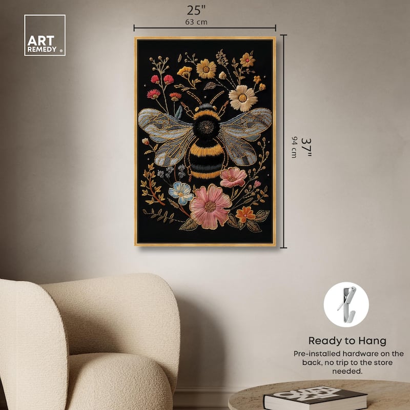 Honeyed Herald I Canvas by Art Remedy
