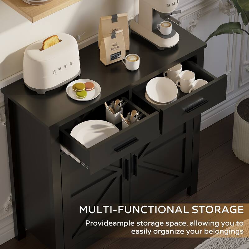Stylish Kitchen Storage Cabinet Perfect for Living Room, Dining Room, and More
