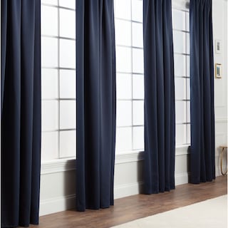 Chanasya Solid Color Room Darkening Window Curtain Panel Pair (Set of 2)