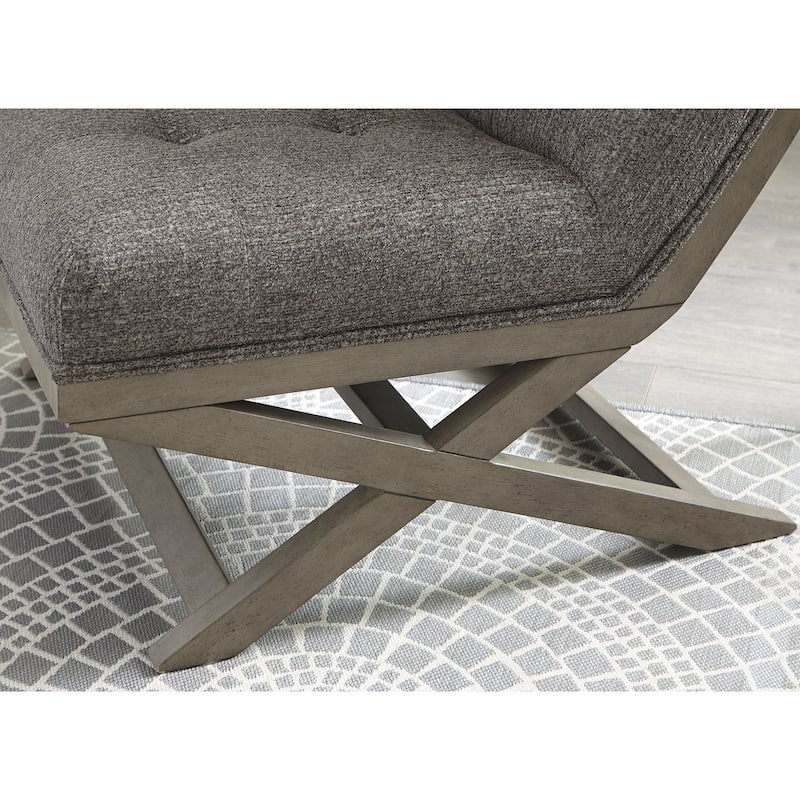 Sidewinder Casual Faux Leather Accent Chair
