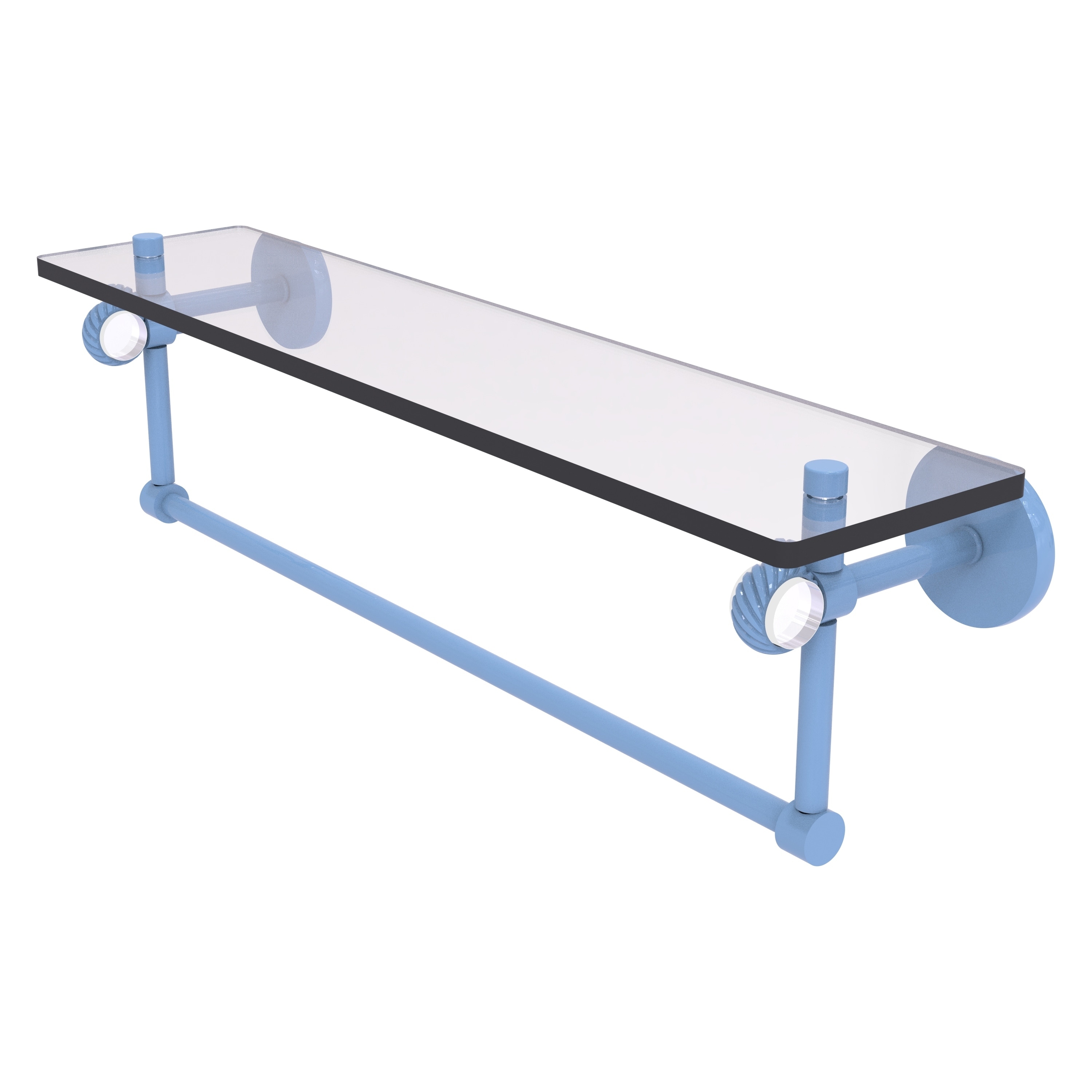 Allied Brass Clearview 28'' Towel Bar for Glass Shower Door