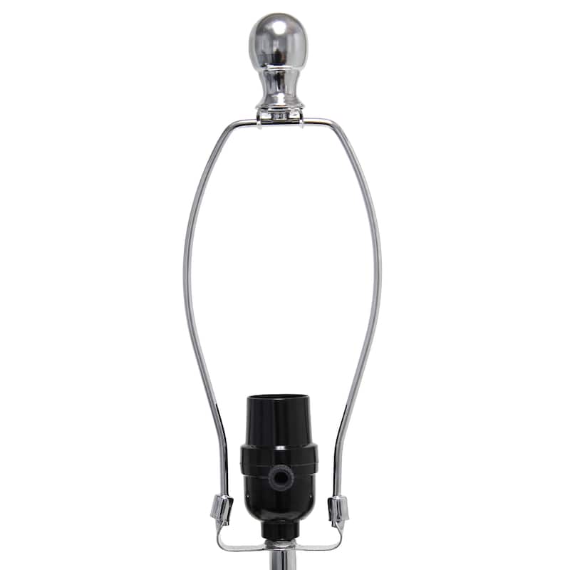 Lalia Home 27.25" Glossy State-of-the-Art Modern Entwined Table Lamp - 27.25