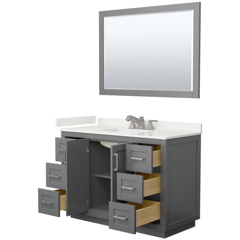 Wyndham Collection WCF292948S-QTZ-US3M46 Miranda 48" Free Standing