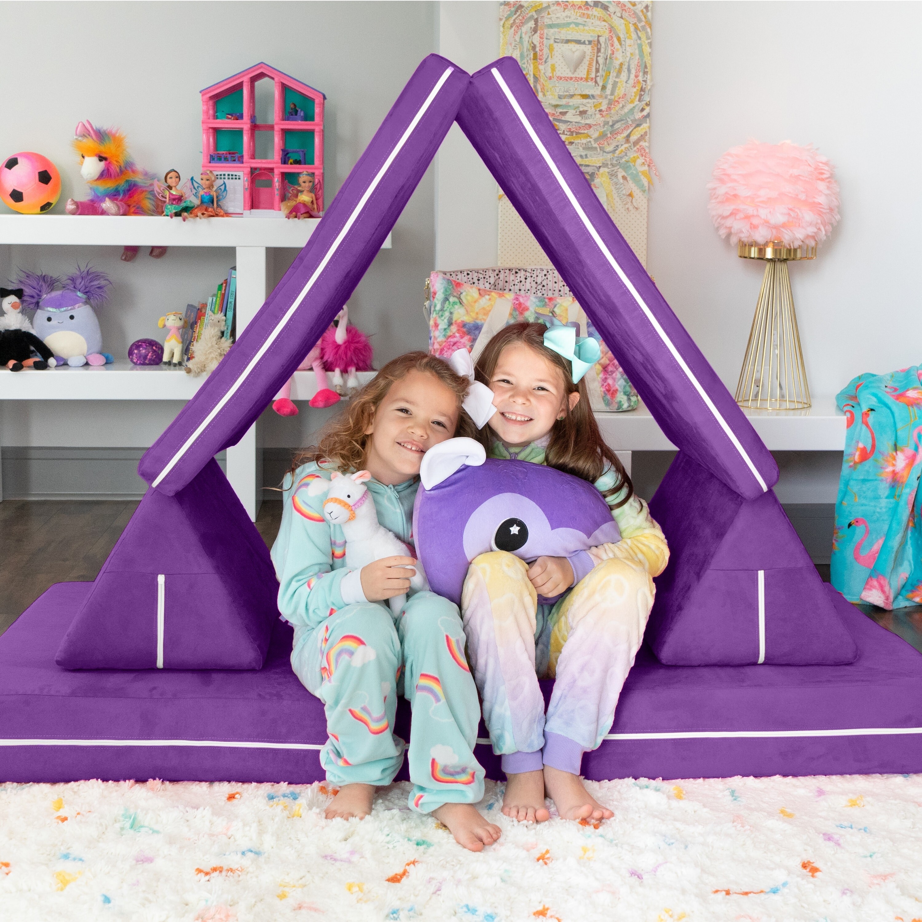 Jaxx Zipline Playscape - Imaginative Furniture Playset for