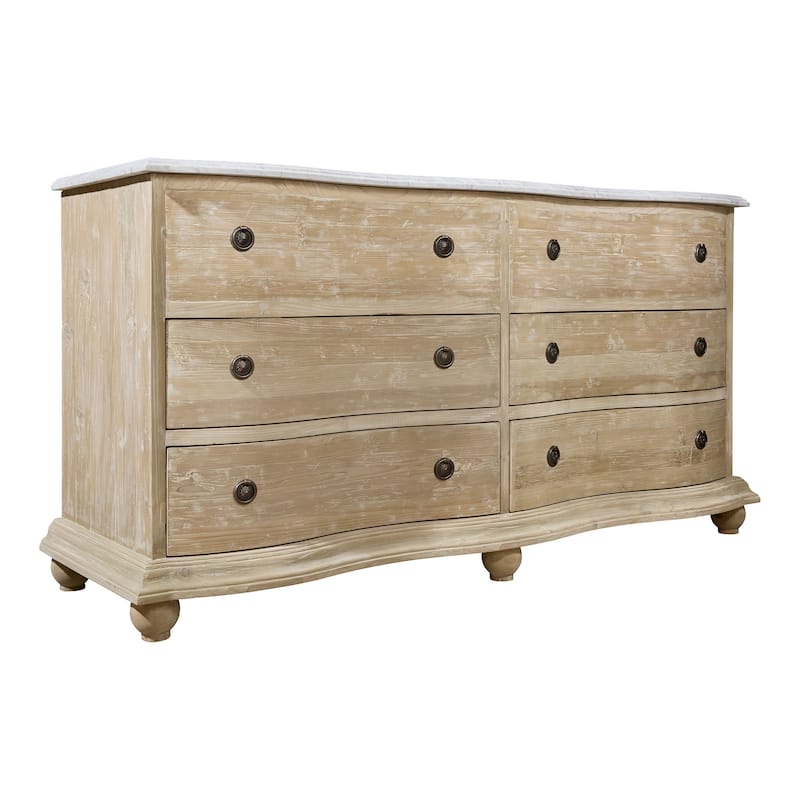 Reclaimed Pine Double Serpentine Vanity