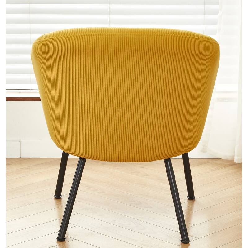 Mid Century Modern Upholstered Living Room Accent Chair