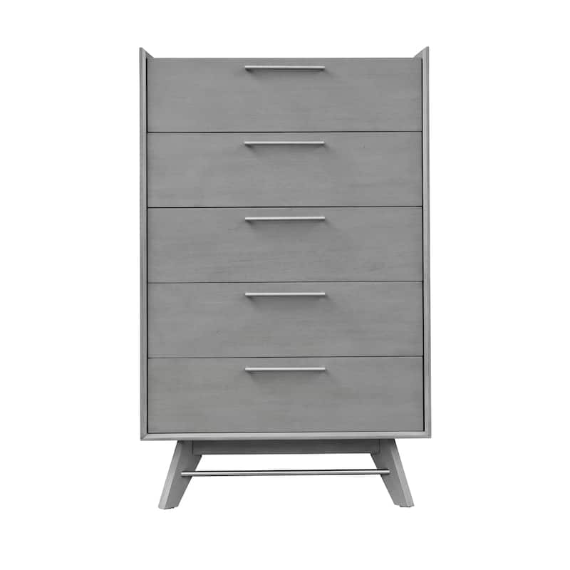 Rye Studio Waldorf Modern High Chest - Grey