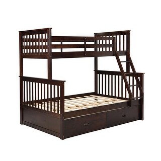 Elegant Twin over Full Bunk Bed